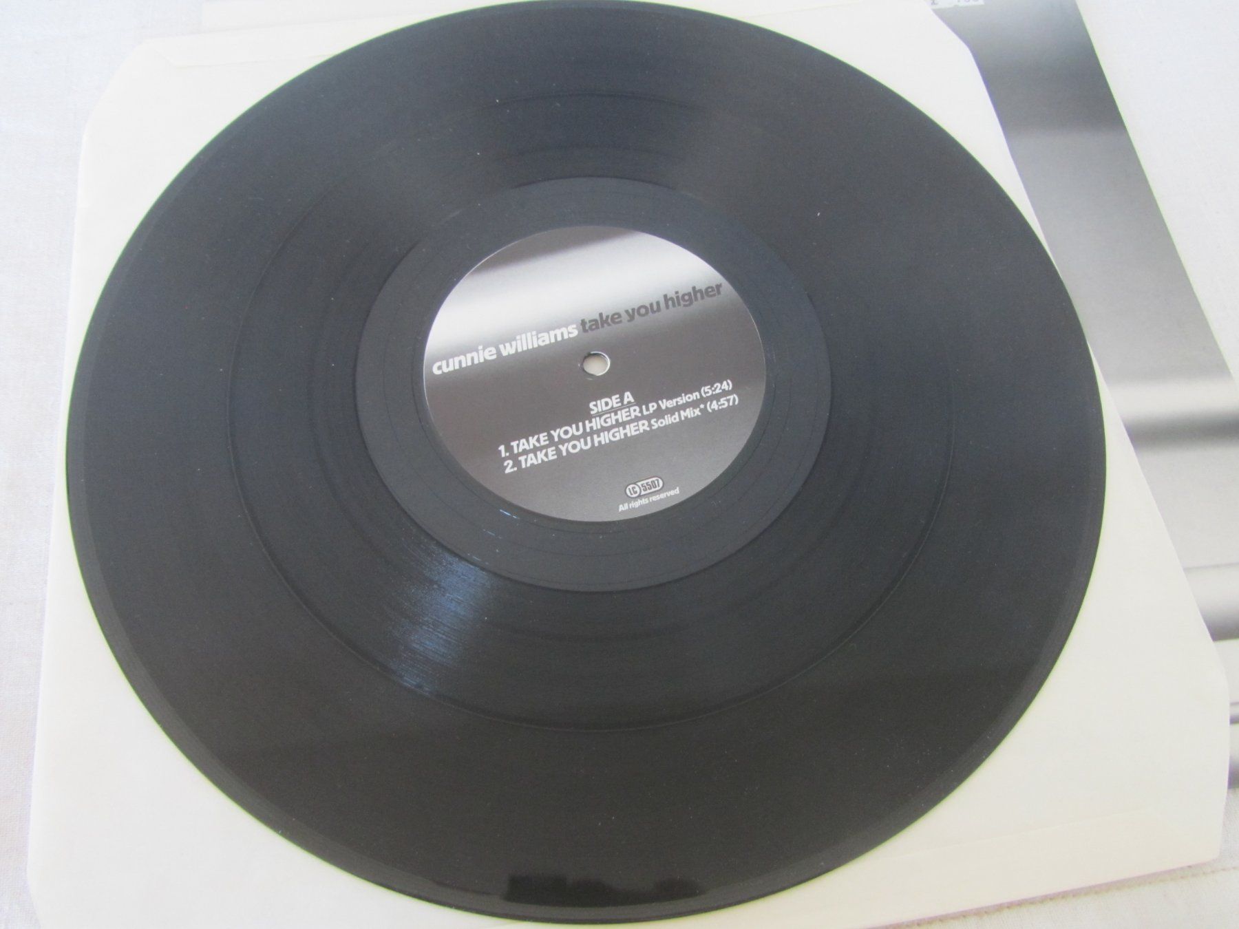 Vinyles: CUNNIE WILLIAMS:  Take You Higher – D'occasion à Seengen par mikelele 1