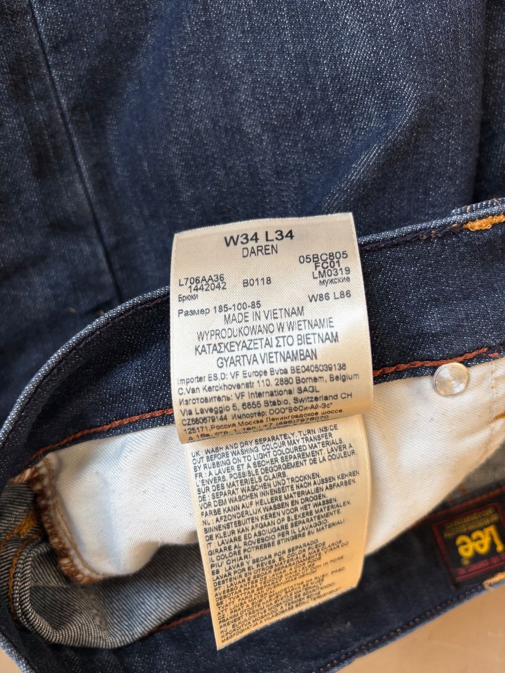 Lee Jeans: LEE Jeans "Daren" W34 / L34 – Usato da Boltigen venduto da PatrickRothfuss 3