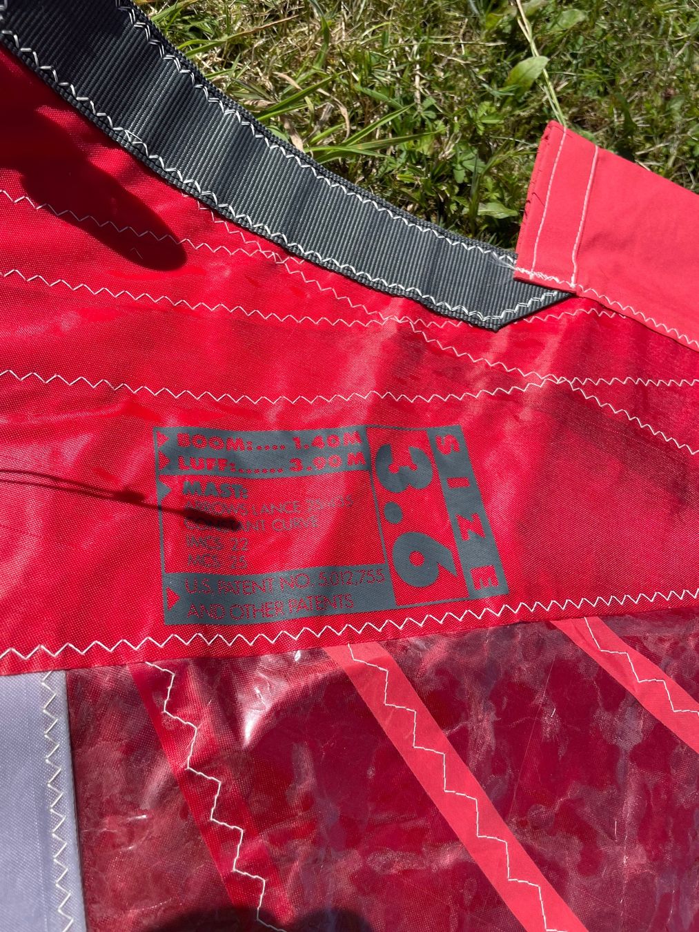 Surfen: Arrows Warrior Wave 3.6 m2 - Starkwindsegel / Wave – Gebraucht aus Horgen von postfactum 1