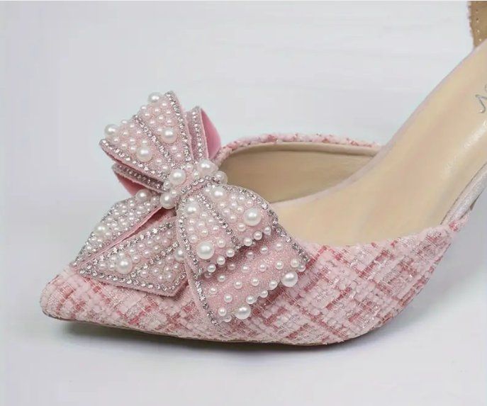 Scarpe da donna: NEUE Pumps rosa-silber - Gr. 36 - 226117 – Nuovo (secondo la descrizione) da Küssnacht am Rigi venduto da Schuhe-Secondhand 2