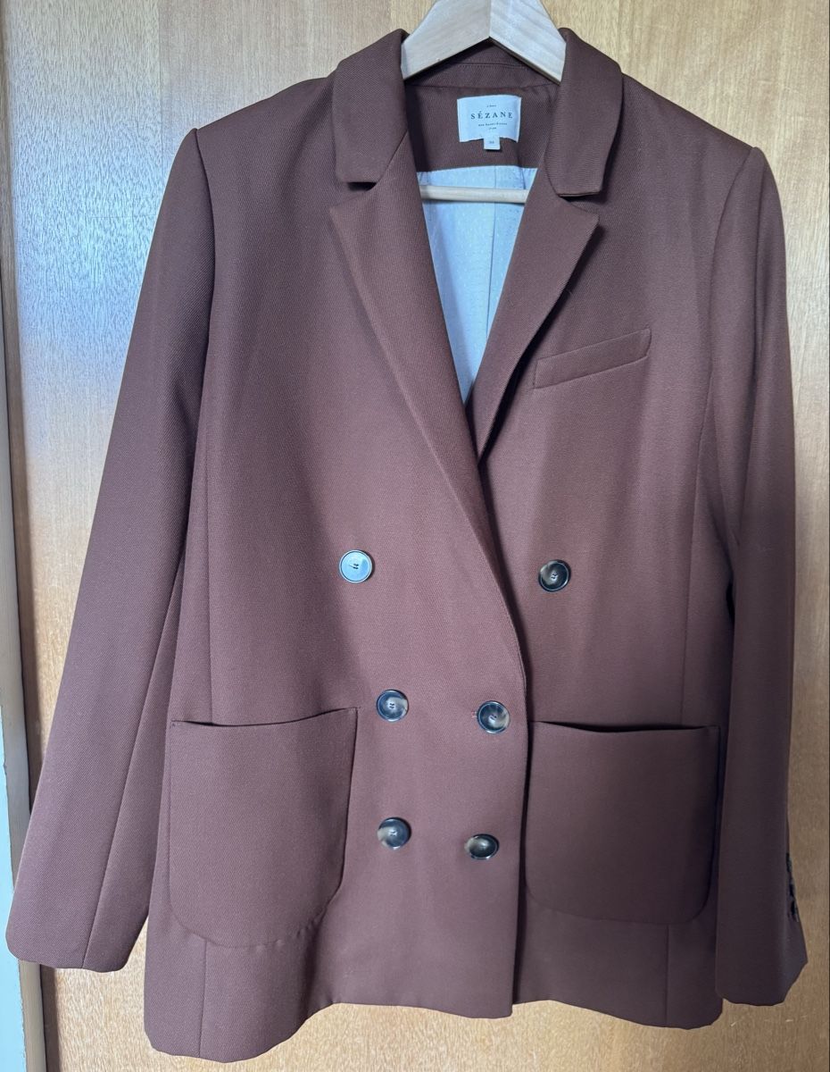 Sezane Giacche: Blazer Michele Sézane - marron – Nuovo (secondo la descrizione) da Le Lignon venduto da mae_9hql
