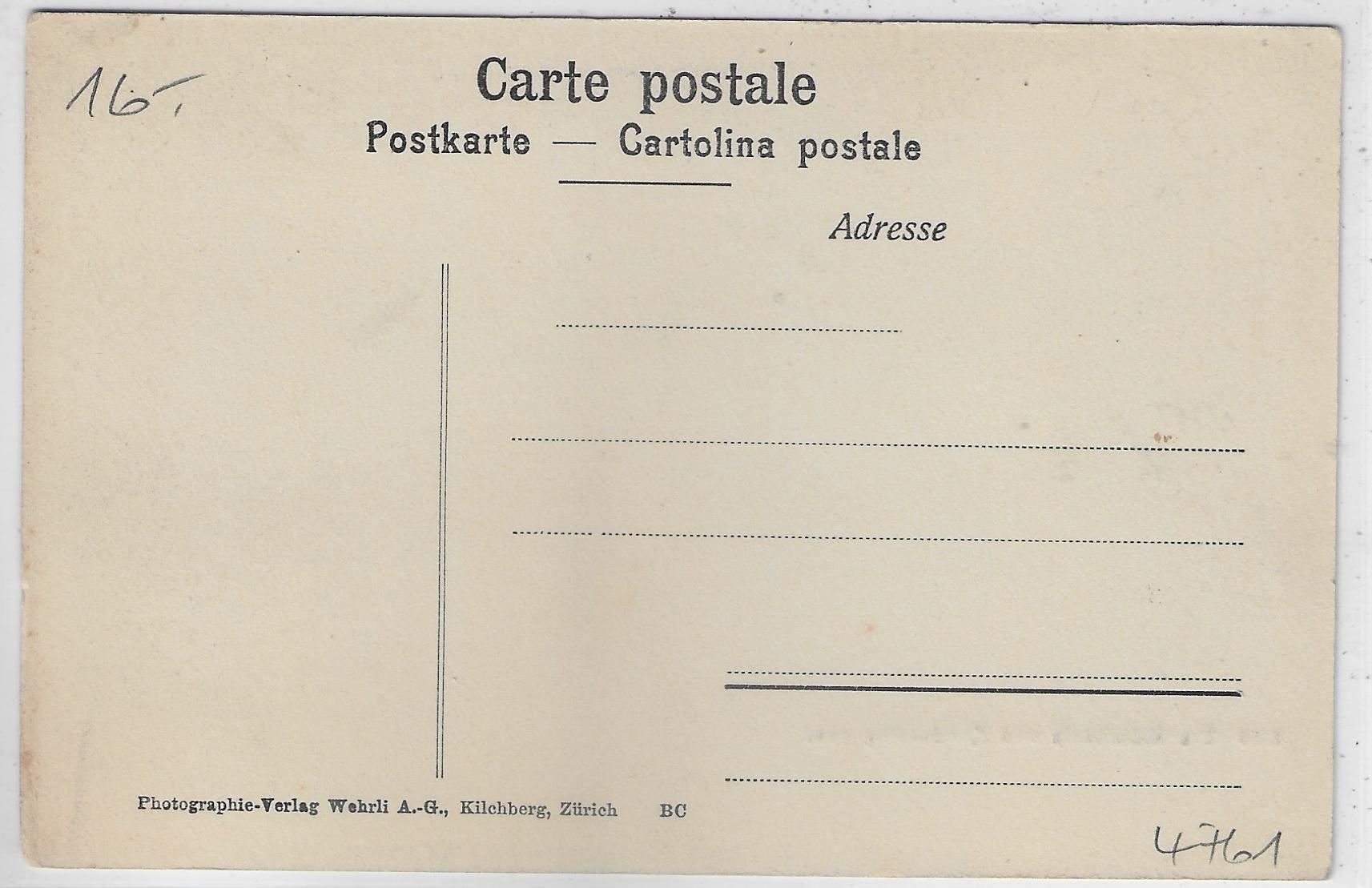 Cartoline postali: Die Blümlisalp von Kandersteg gesehen – Usato da Ettingen venduto da Kartenplanet 1