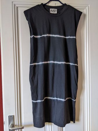 JUST FEMALE : Elégante robe tie-and-dye M-L