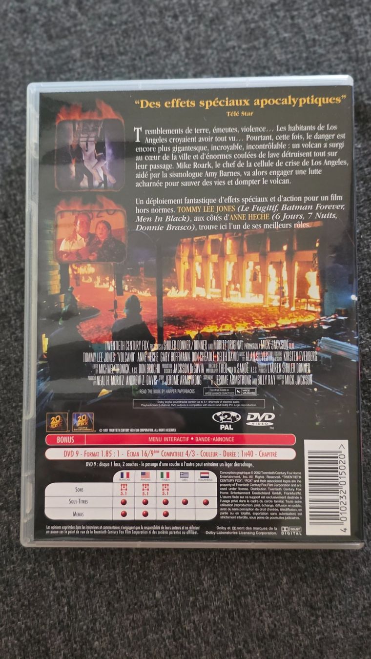 Tutti i DVDs: Volcano – Usato da Bionnens venduto da Meg011 1