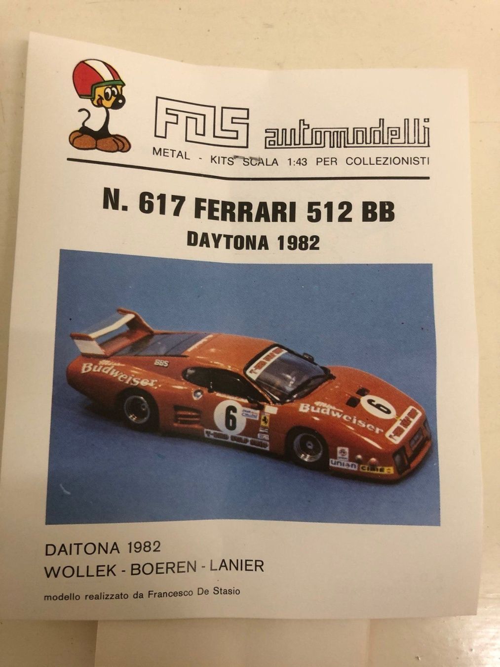 Ferrari Modellini d'auto: FDS-Kit Ferrari 1/43 – Nuovo (secondo la descrizione) da Muttenz venduto da Gucci2005 2