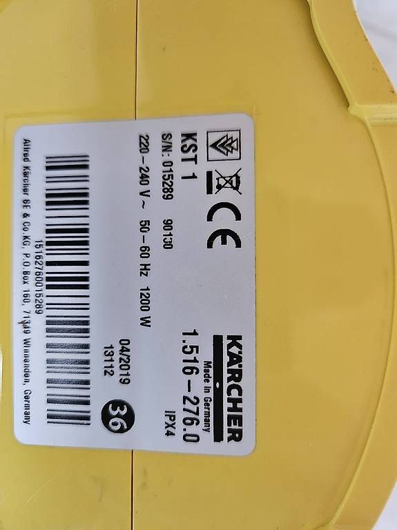 Kärcher Dampfreiniger: Kärcher Dampfreiniger KST1 1200W – Gebraucht aus Worb von MisterSunshine 2