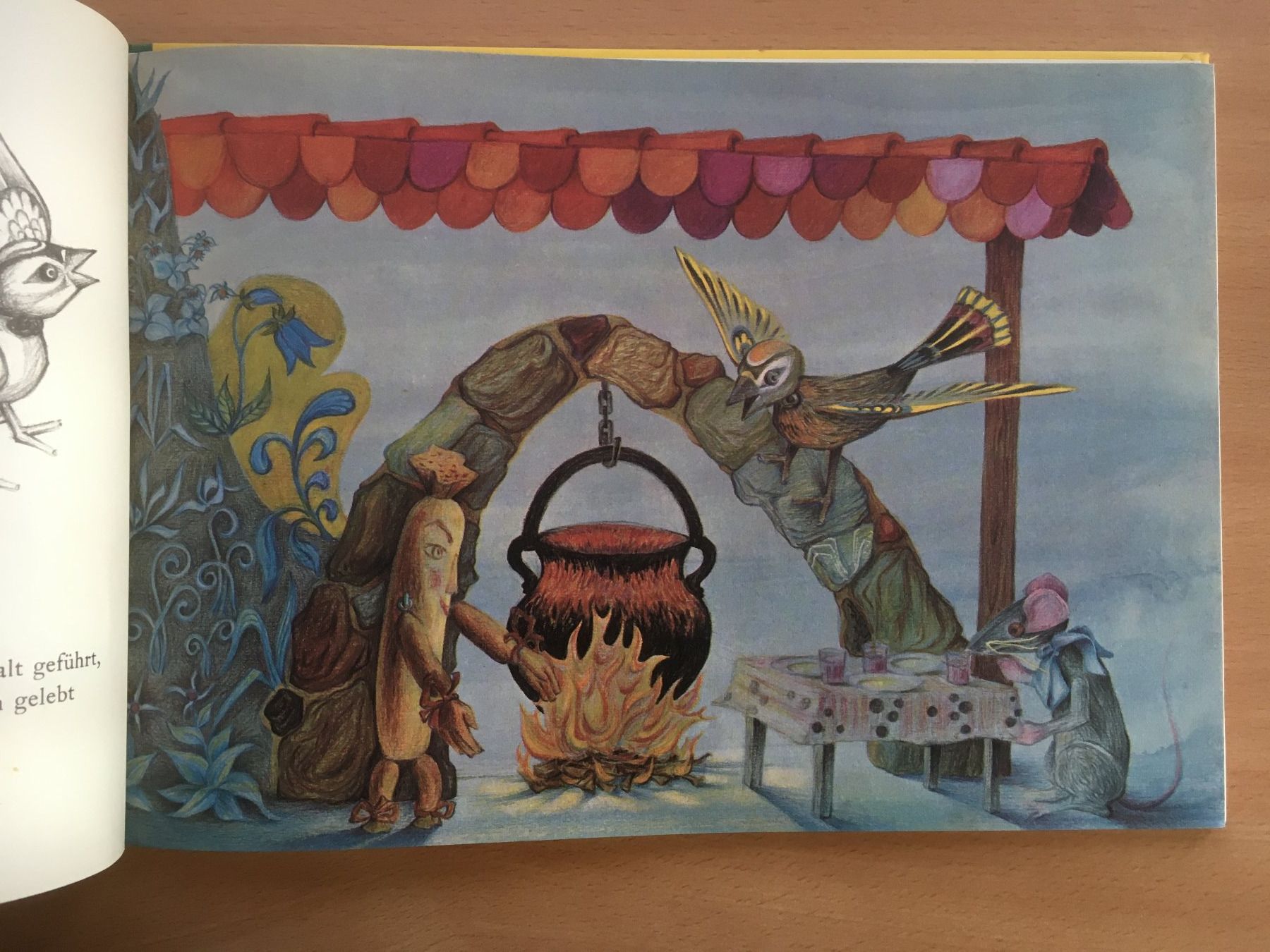 Bücher: Vom Mäuschen, Vögelchen und der Bratwurst - Märchenbuch – Gebraucht aus Grenchen von Kogi7 4
