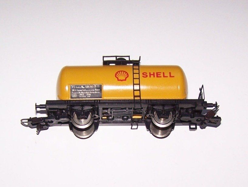 Lima H0 2713: Kesselwagen SHELL der FS mitMetallrädern DC (Gebraucht ...
