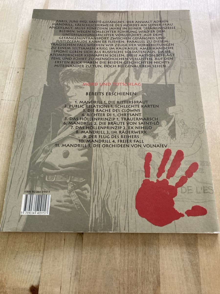 Comics: Mandrill 5. Die Orchideen von… – Neu (gemäss Beschreibung) aus Zürich von msxmsx 1