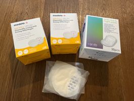 2 x Medela + 1 x ARDO Stilleinlagen