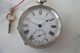 ENGLISCHE TASCHENUHR 9,35 SILBER.LONDON SWISSMADE  105GR.