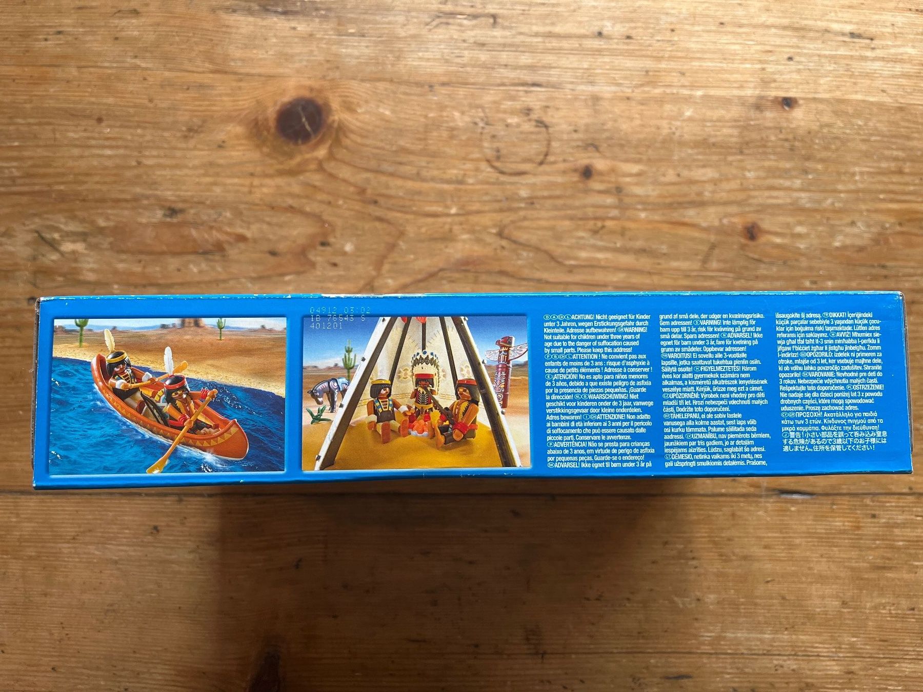 Playmobil Giocattoli: PLAYMOBIL 4012 Indianerlager – Nuovo e nell'imballaggio originale da Zürich venduto da D.J.Richter 4