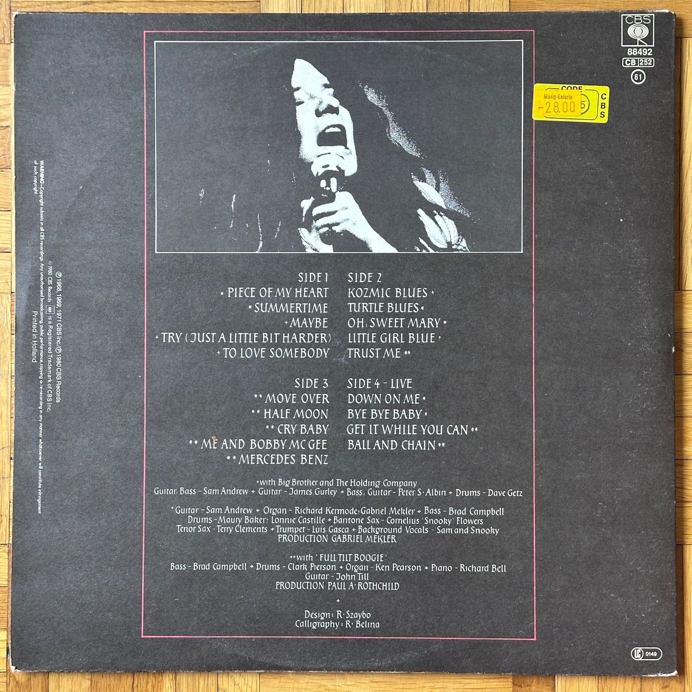 Vinyles: 2LP - Janis Joplin – Anthology – D'occasion à Breganzona par Onairda75 1