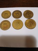 6 pièces rare de monnaie Tunisie- Collection