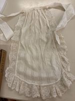 Vintage - Serviertochterschürze aus Spitze - 65 cm lang