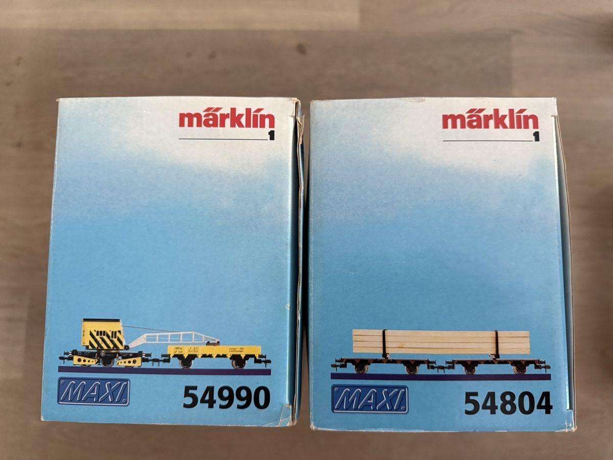 Märklin Modelleisenbahnen: MÄRKLIN MAXI KONVOLUT SPUR 1 – Neu (gemäss Beschreibung) aus Sempach von Wewa1