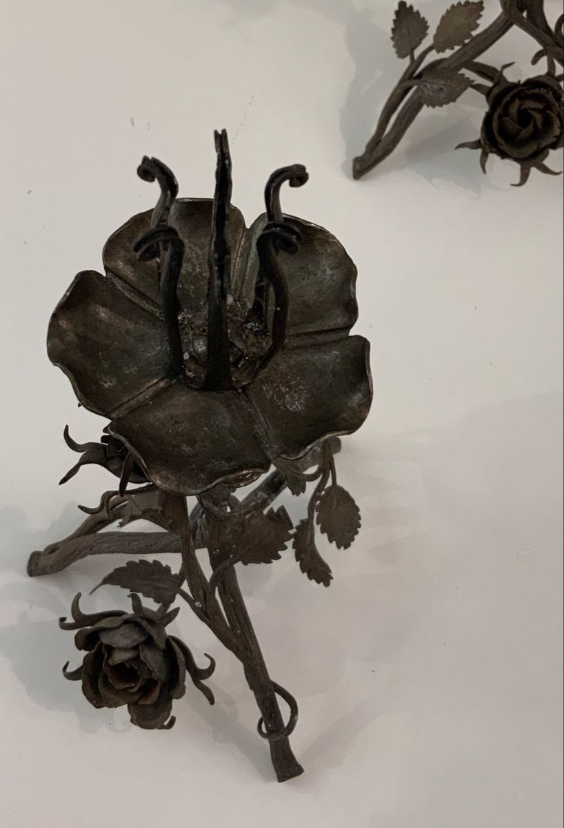 Kerzenständer: Paire de chandelier en fer forgé – Gebraucht aus rolle von Tontonjulot 5