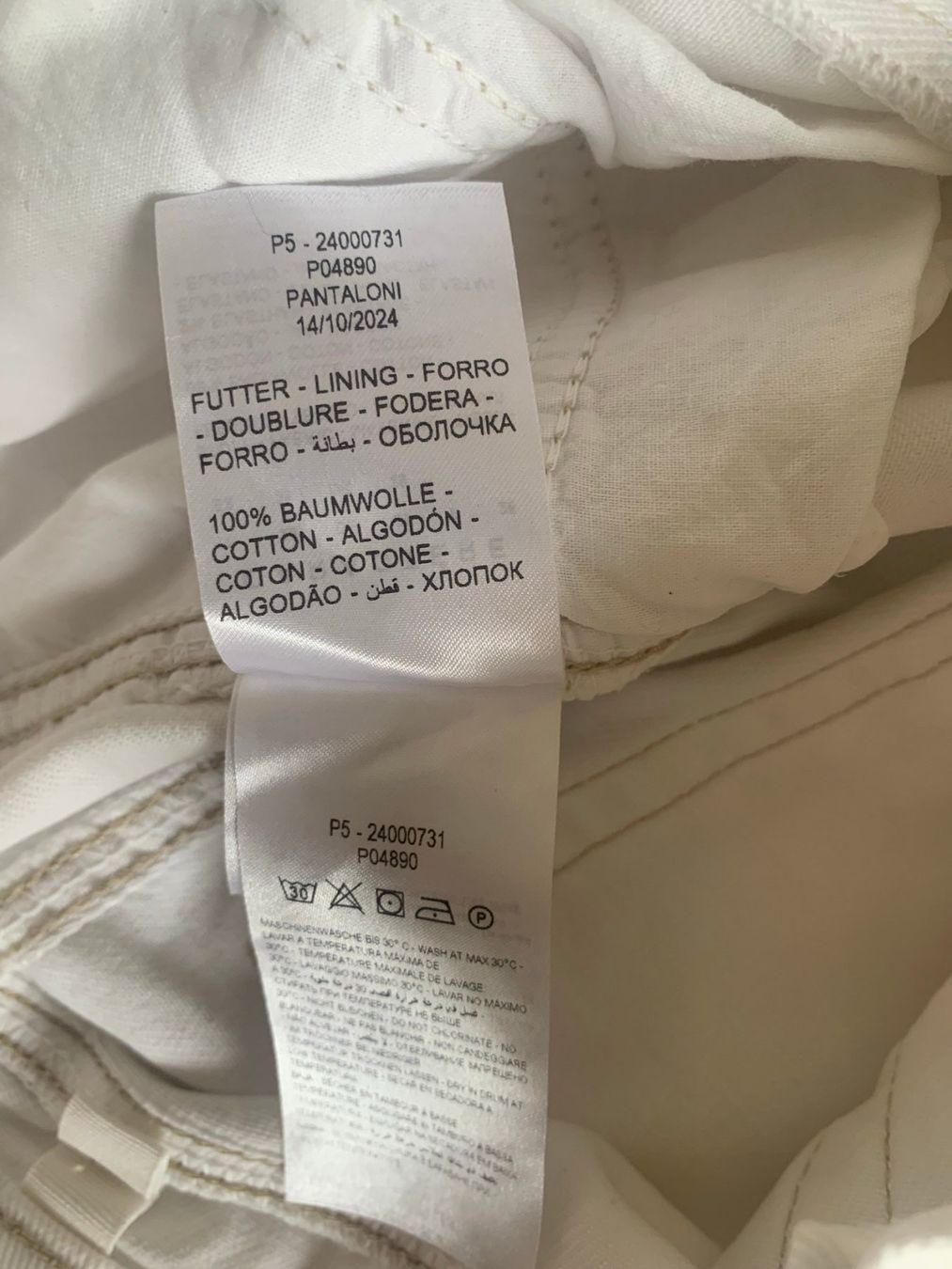 Jeans: CARACTERE Jeans Baumwolle – Usato da Stallikon venduto da ulv_k7jj 3