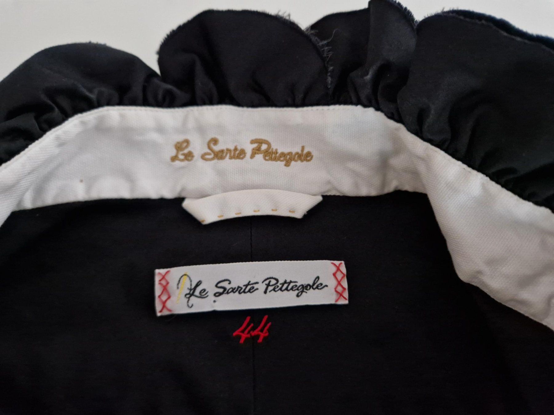Camicette: Sexy schwarze Bluse, Gr.44, Italien – Usato da Obergösgen venduto da js9_h6hp 1