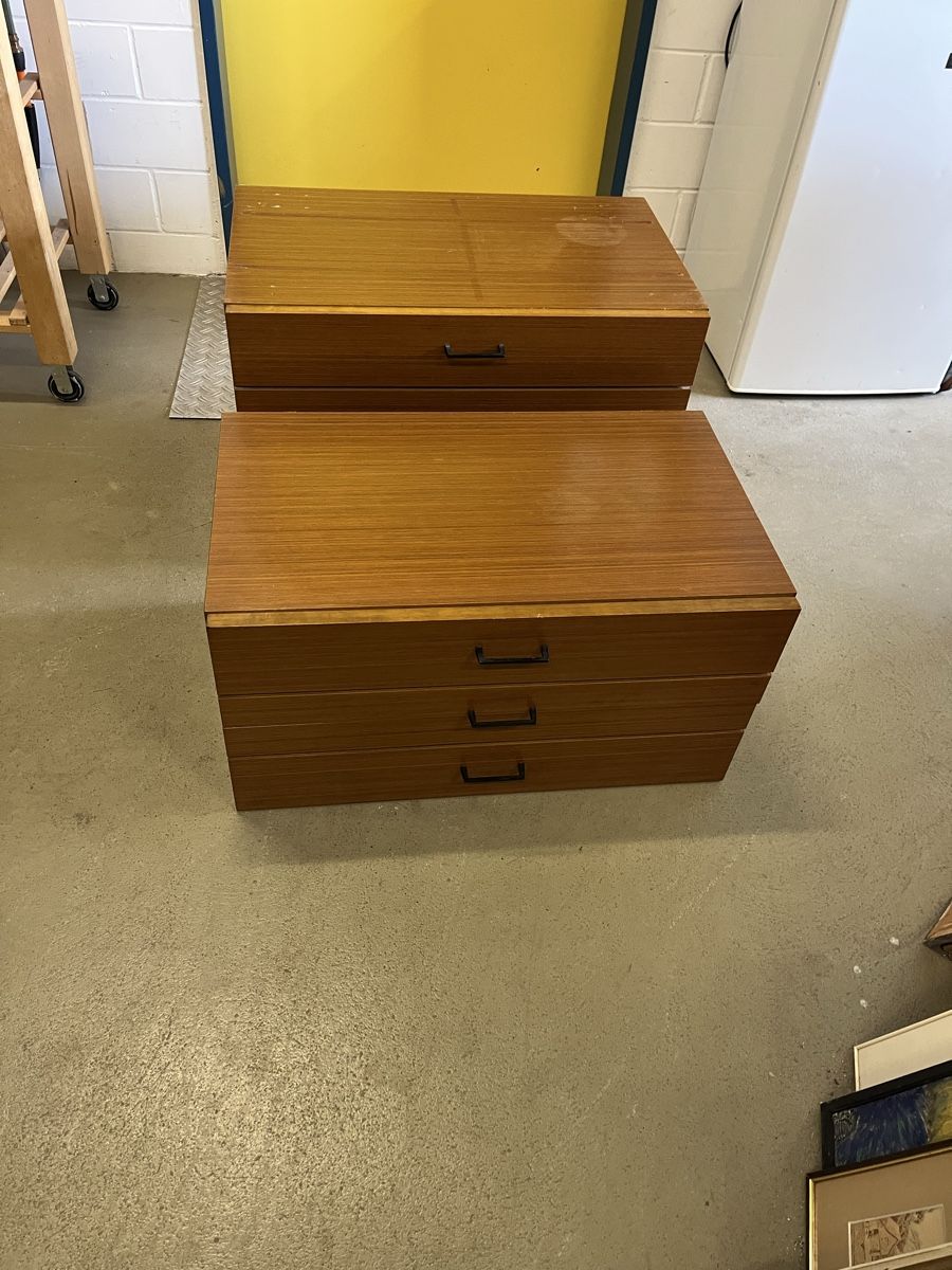 Cassettiere: Designer Kommode 2 Teilig – Usato da Strengelbach venduto da RaenAntikDesign 5