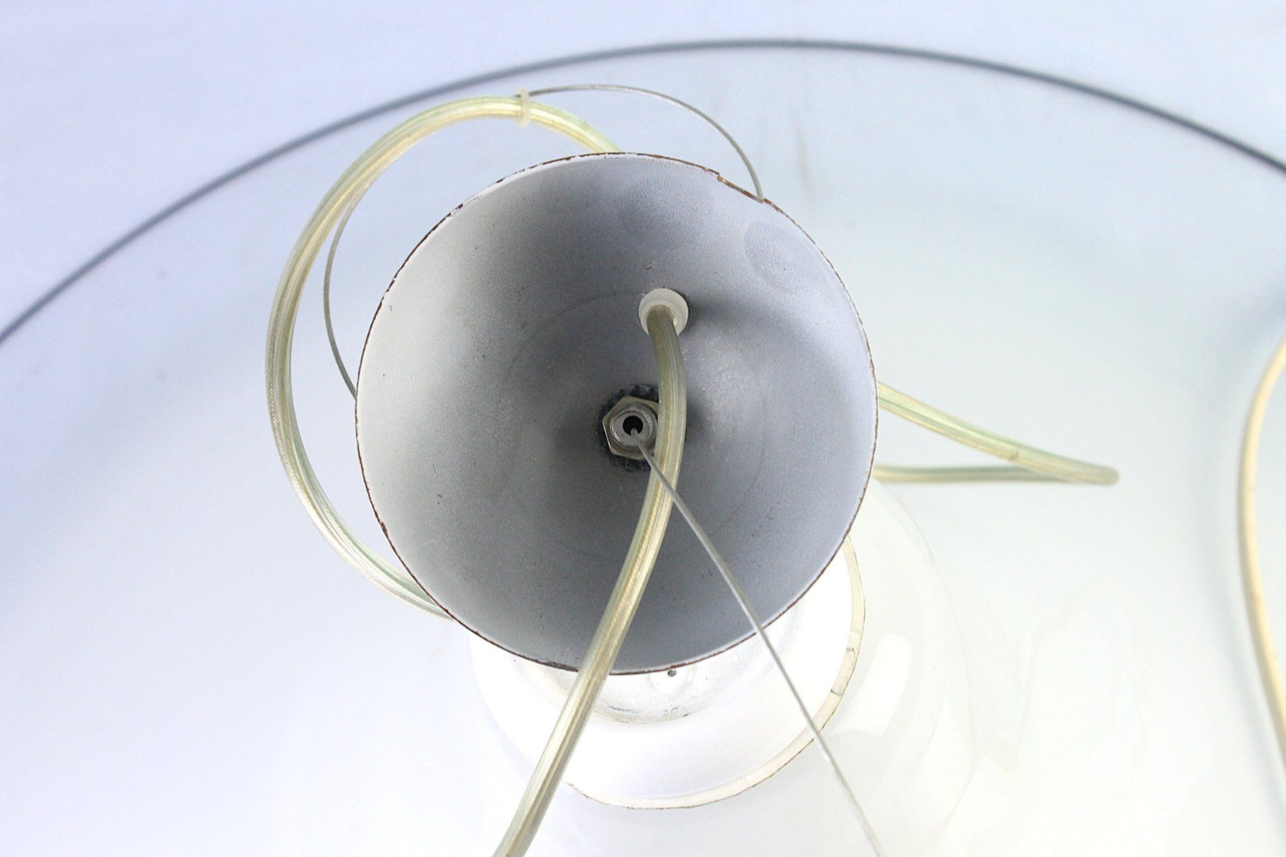 Lampadari & plafoniere: Vintage-Pendelleuchte aus Glas – Usato da Reinach BL venduto da bk_brockireinach 6