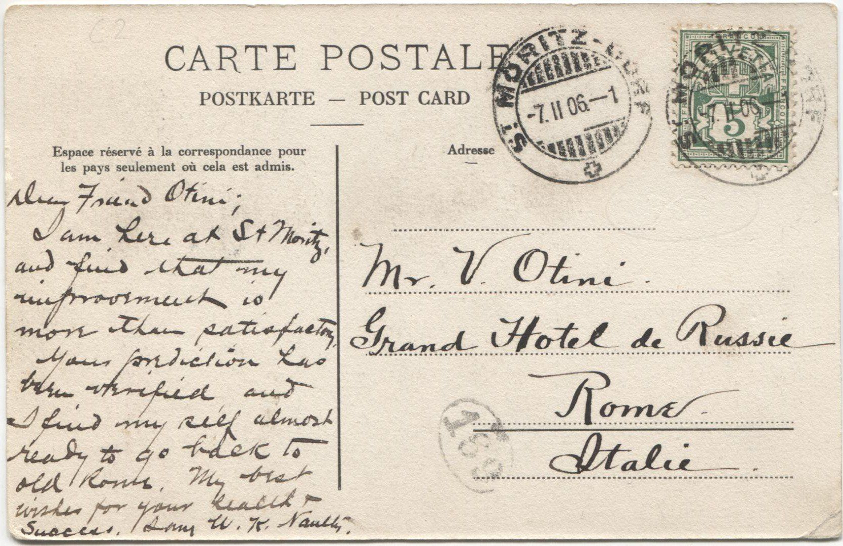 Cartoline postali: WINTERSPORT 1906 BE/VD? – Usato da Wil SG venduto da Clanx 1