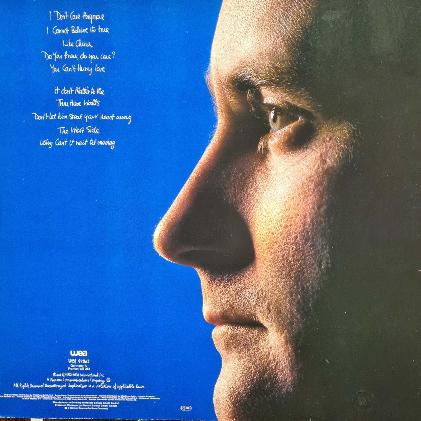 Dischi in vinile: LP - Phil Collins - Hello, I Must Be Going! – Usato da Basel venduto da Solarbebop 1