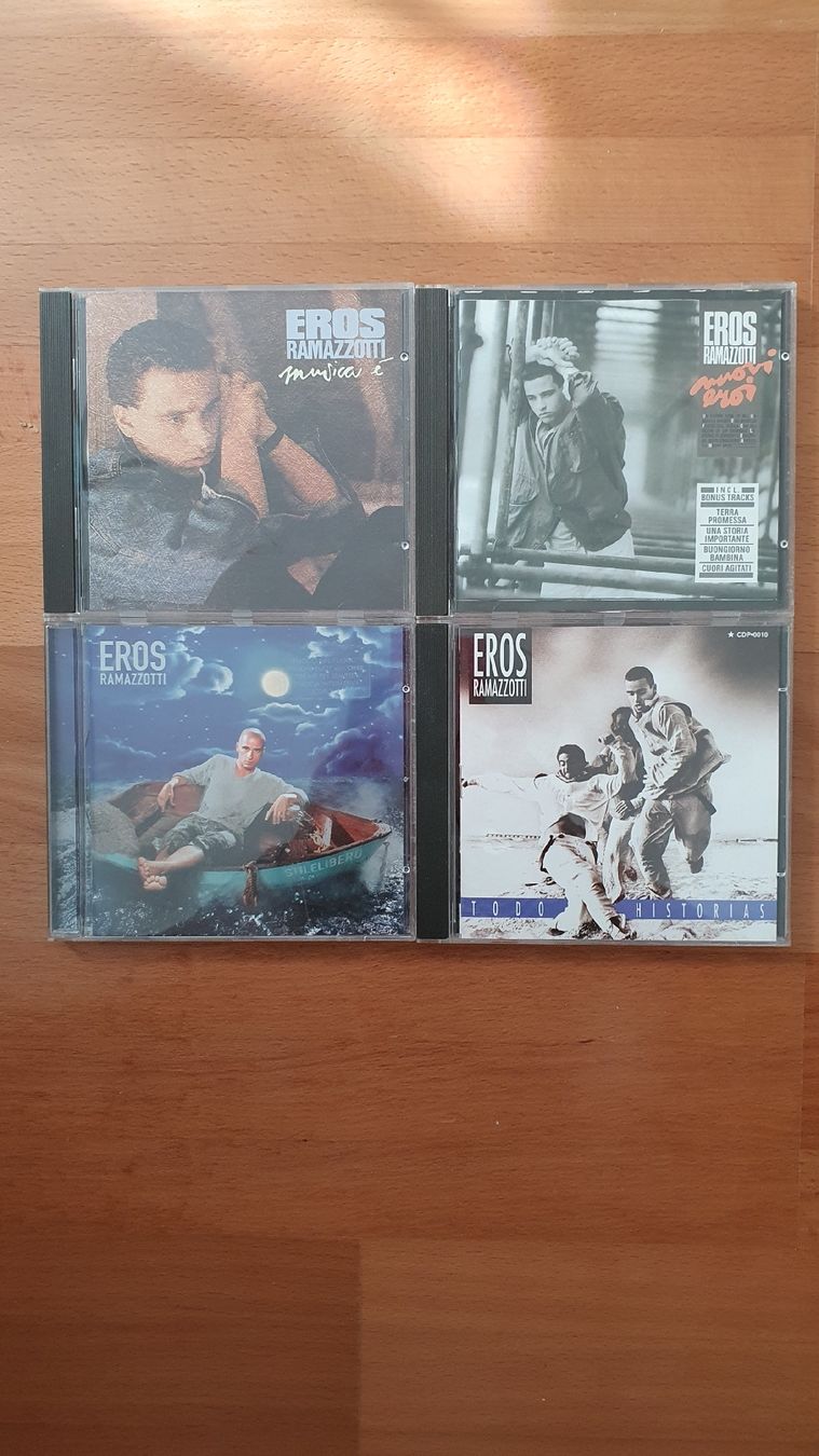 CD: Eros Ramazzotti - CD-Sammlung – Usato da Meilen venduto da DodoSchubi