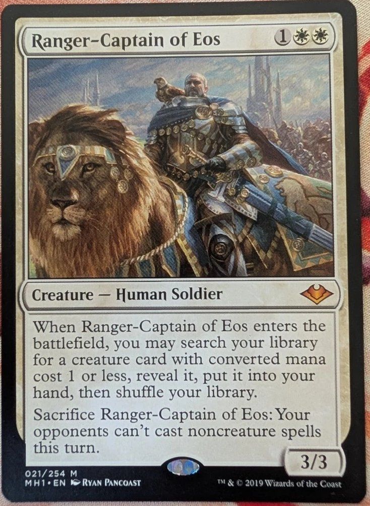 Magic The Gathering Carte collezionabili: Ranger-Captain of Eos - MtG - EN – Usato da Bolligen venduto da Gurkenfeld