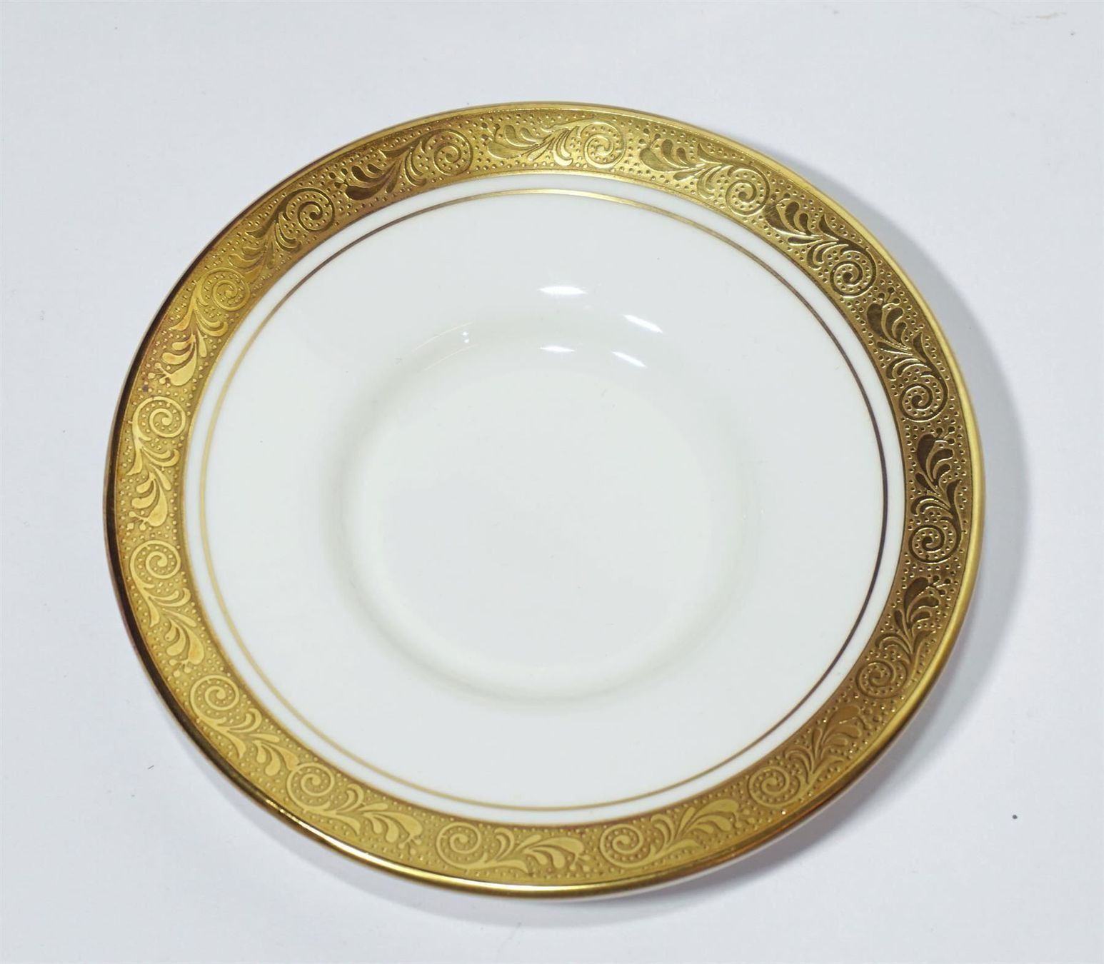 Set di piatti: exklusives Aynsley Mocca Service Argosy – Usato da Meggen venduto da Trouvaillen 6