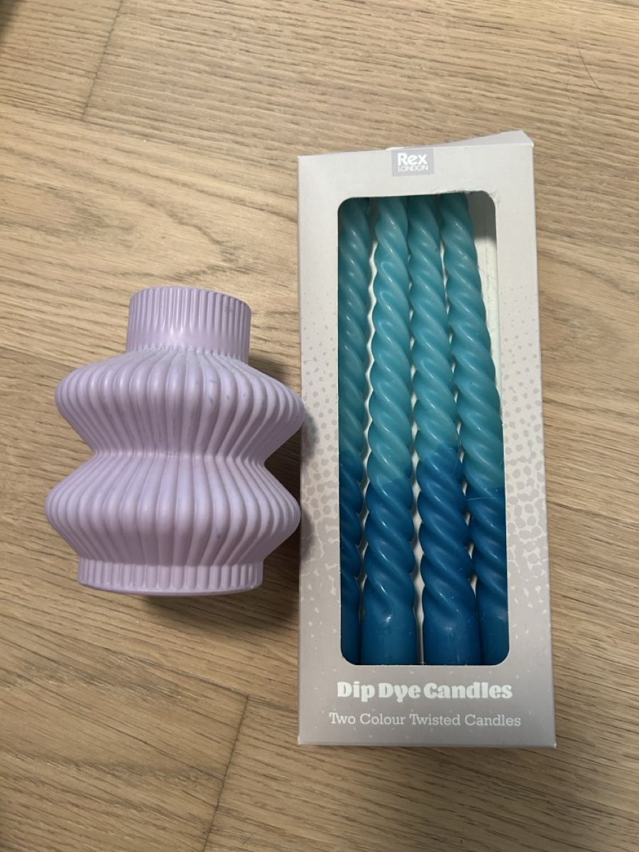 Kerzenständer: Rex London Dip Dye Candles – Neu (gemäss Beschreibung) aus Wallisellen von lilou27_36