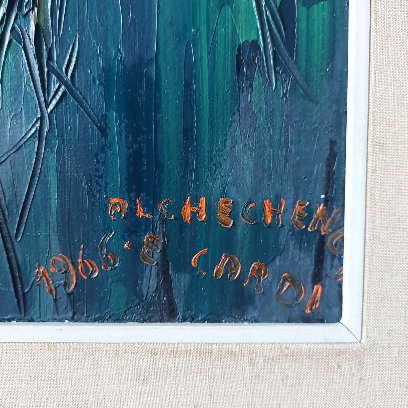 Gemälde: BLUMEN STILLLEBEN – Gebraucht aus Bern von karo123 6