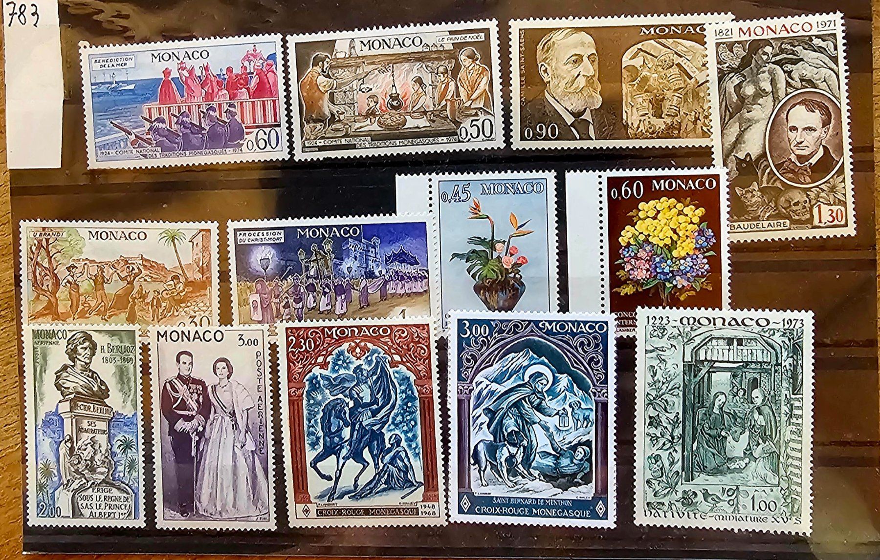 Alle Briefmarken: MONACO timbres neufs **, 1966-74 – Neu (gemäss Beschreibung) aus Les Valettes von Nuba1