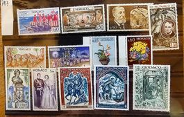 MONACO timbres neufs **, 1966-74