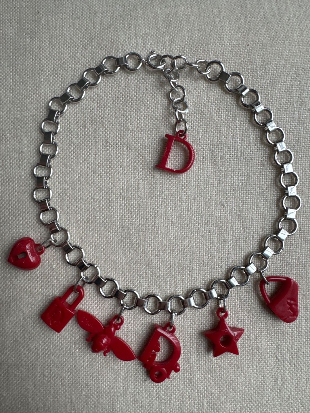 Dior Ketten: Christian Dior Choker mit Anhängern – Neu (gemäss Beschreibung) aus Brütten von Rod816 2