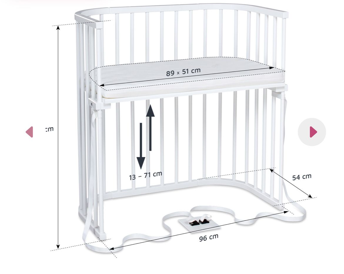 Betten: Babybay boxspring Beistellbett  – Gebraucht aus Aristau von pau_n8cv
