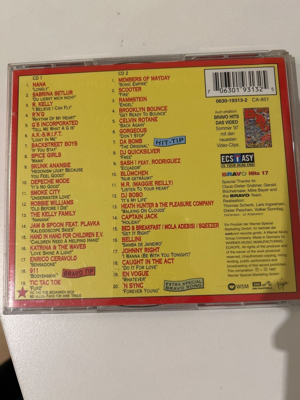 CDs: CD- Bravo Hits 17 – Gebraucht aus Guntershausen von Gloominati 1