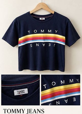 TOMMY JEANS  T-Shirt mit Logo