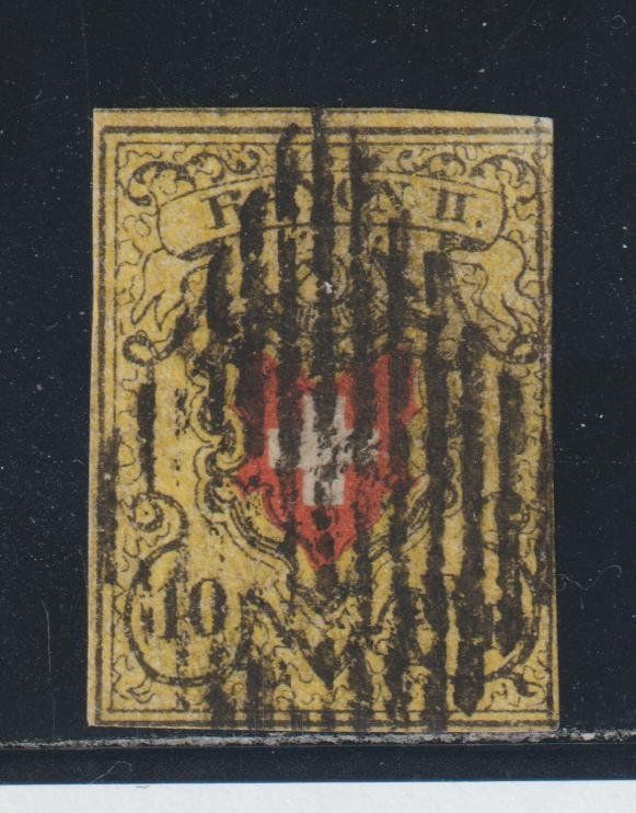 Alle Briefmarken: Rayon 16II D Typ 27 gestempelt – Gebraucht aus Siebnen von Fstaehli