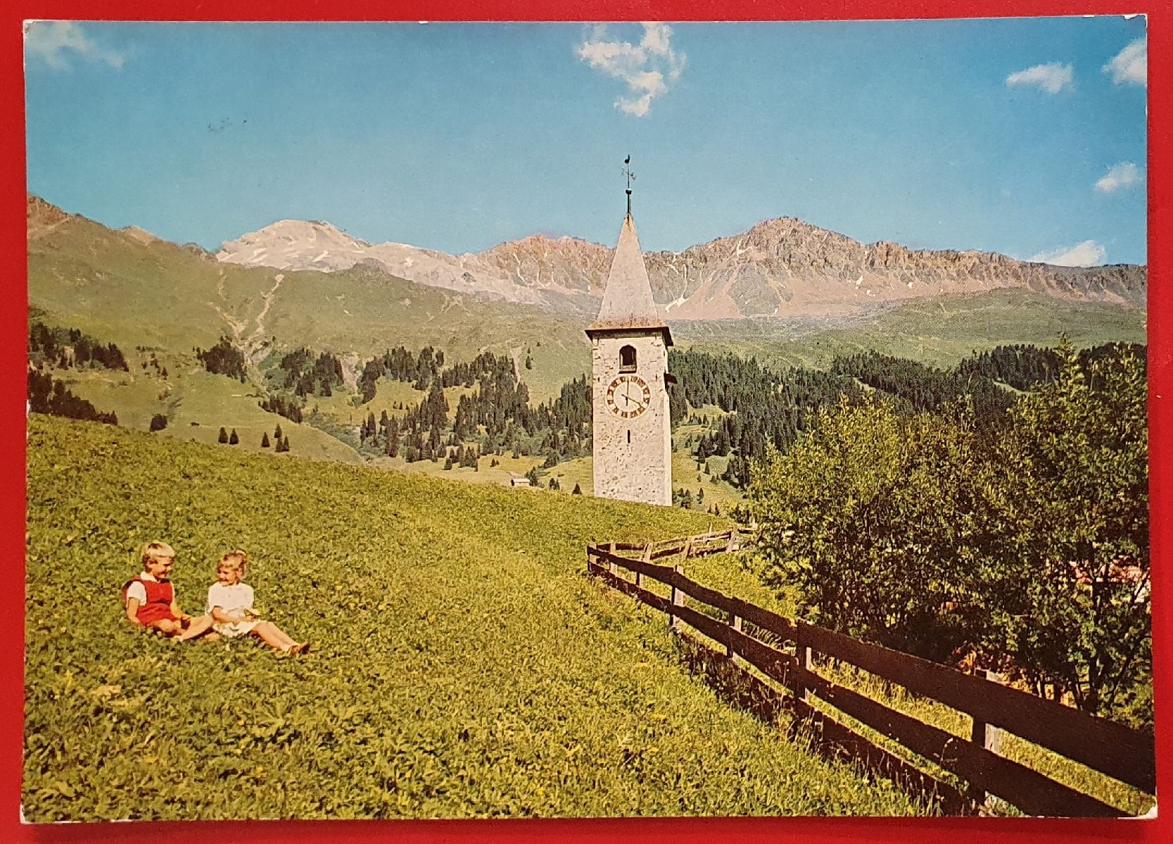 Cartoline postali: 4 Ansichtskarten Parpan 1962 – Usato da Kreuzlingen venduto da Rschweiz1 5