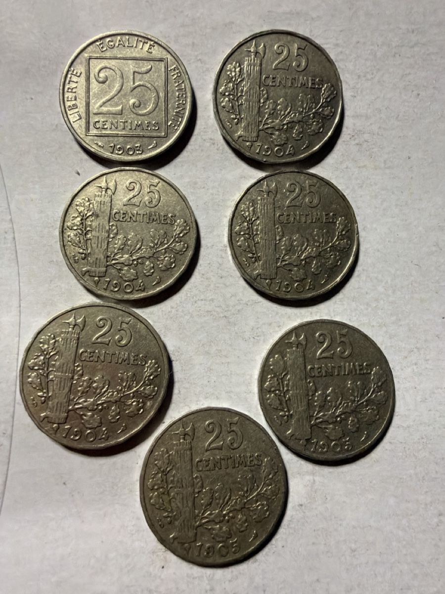 Tutti le monete: 25 Francs Français – Usato da Hittnau venduto da Pat_yl7f