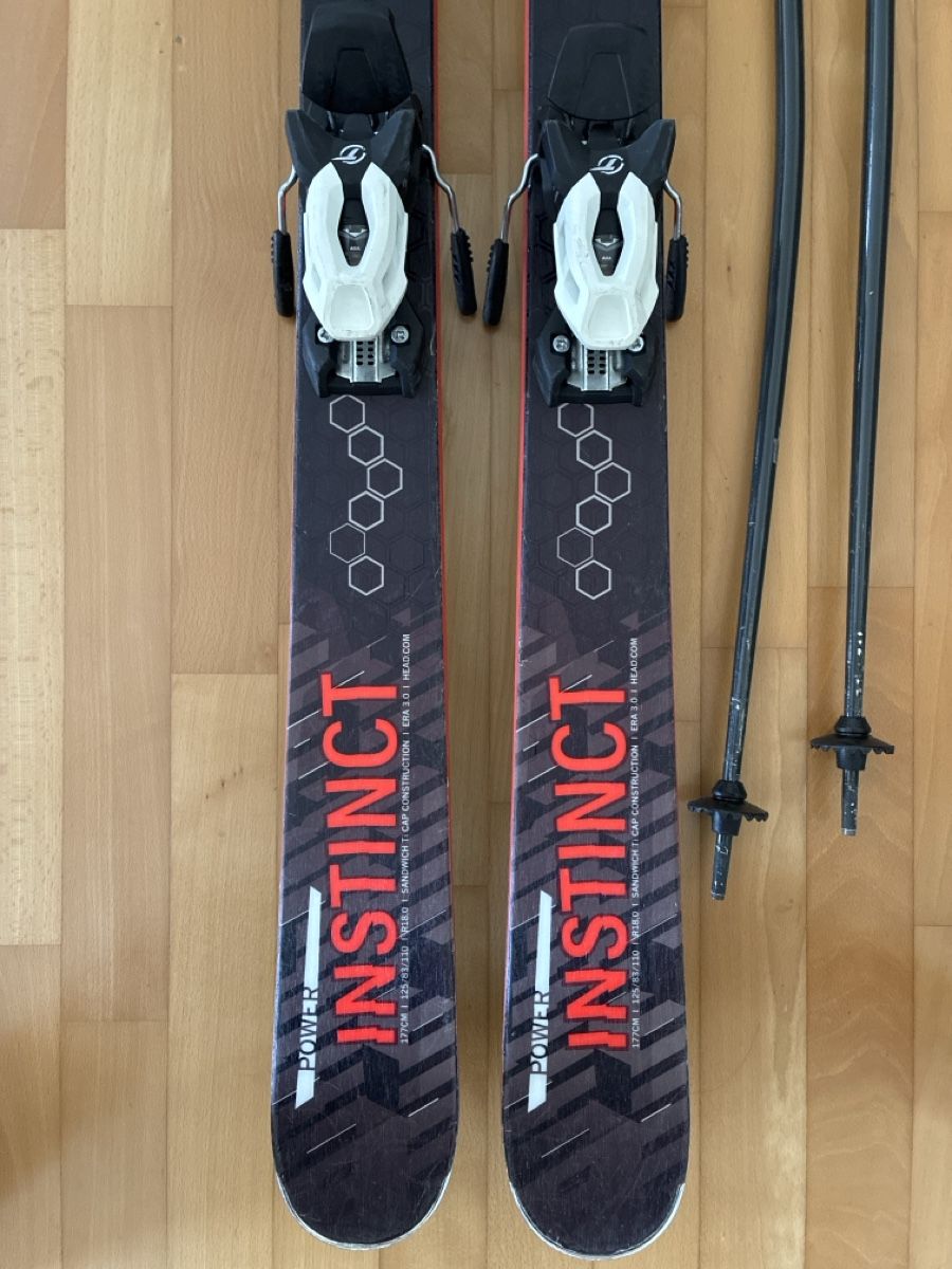 Head Sci: Head Instinct Ski mit Bindung, 177 cm 125/83/110 – Usato da Uetikon am See venduto da marekka 3