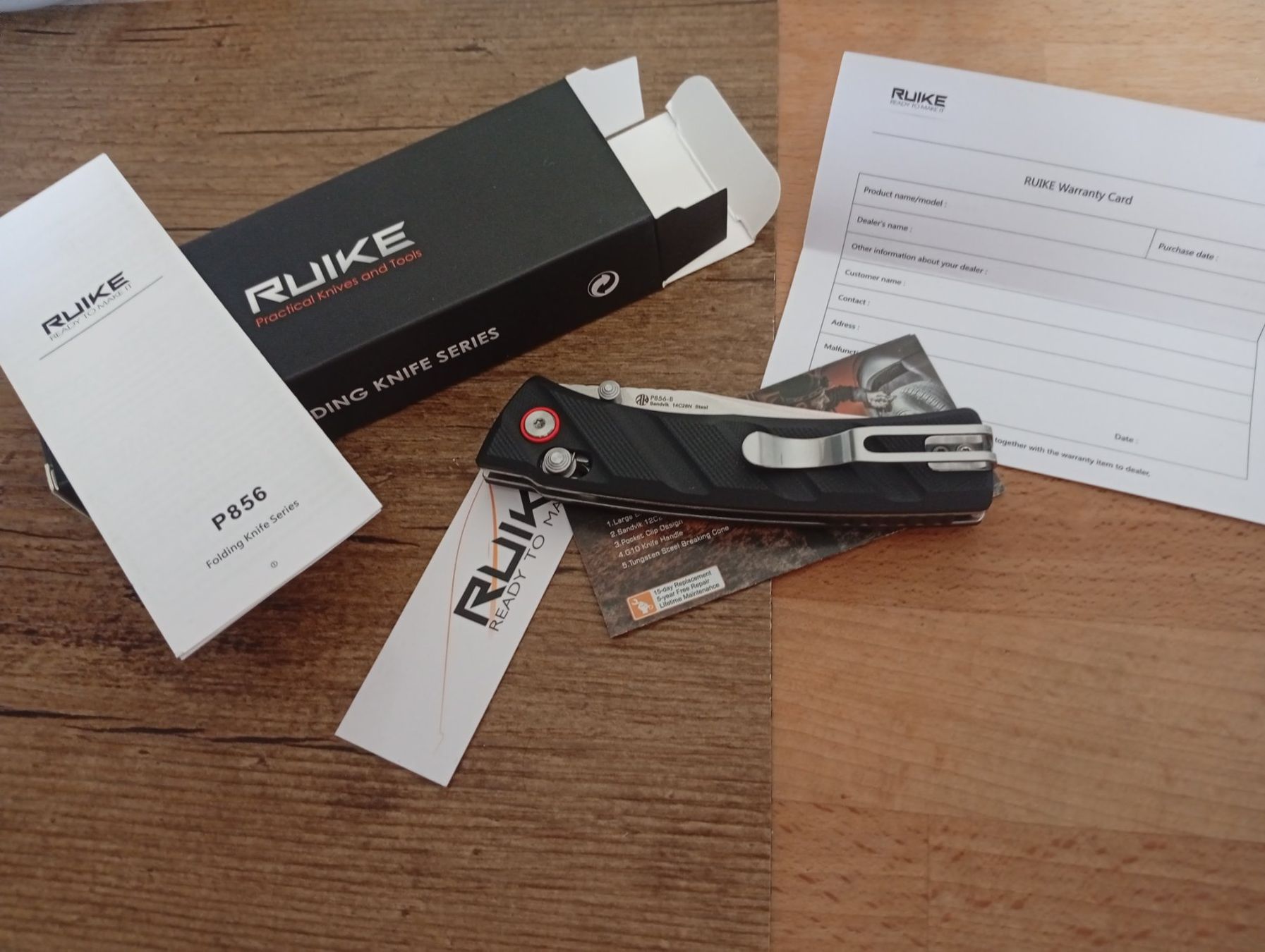 Zubehör: Taschenmesser Klappmesser Sackmesser Ruike – Neu und originalverpackt aus Winterthur von Rogue01 4