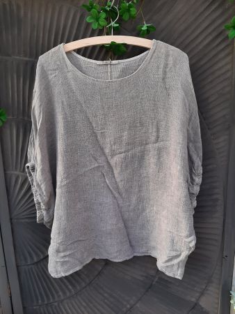 Tunika / Shirt / Oberteil aus 50% Leinen