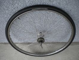 Velo-Hinterrad mit 3 Gang Nabenschaltung sehr alt !