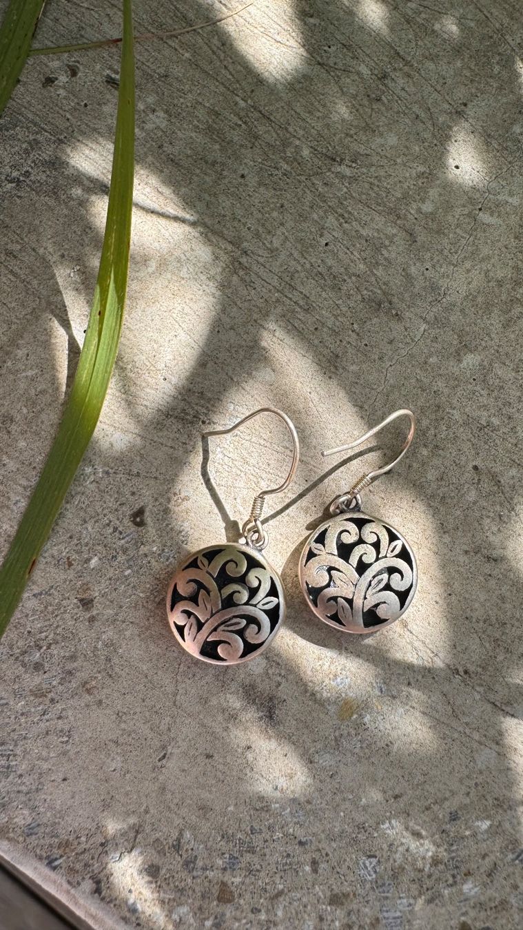 Orecchini pendenti & Orecchini a lobo: Wunderschöne 925 Silberohrhänger mit Ornamenten – Nuovo e nell'imballaggio originale da Rombach venduto da Ivreajewels 3