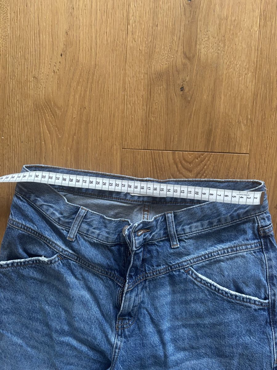 Mango Jeans: Damen Jeans Mango blau weit geschnitten – Usato da Biel-Benken BL venduto da frauvomfluss 4