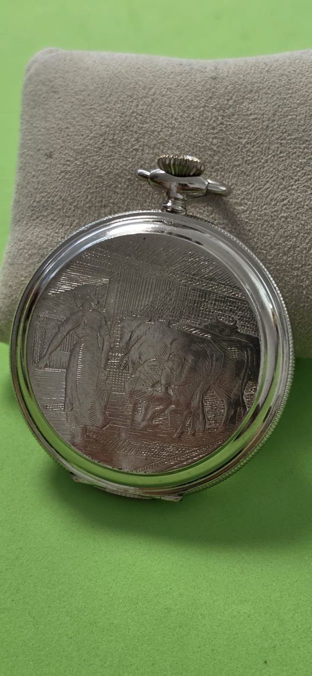 Cortébert Orologi: CORTEBERT TASCHENUHR MIT TRADITIONELLEN SCHWEIZER CHÜELI – Usato da Neftenbach venduto da Taschen-Uhren 8