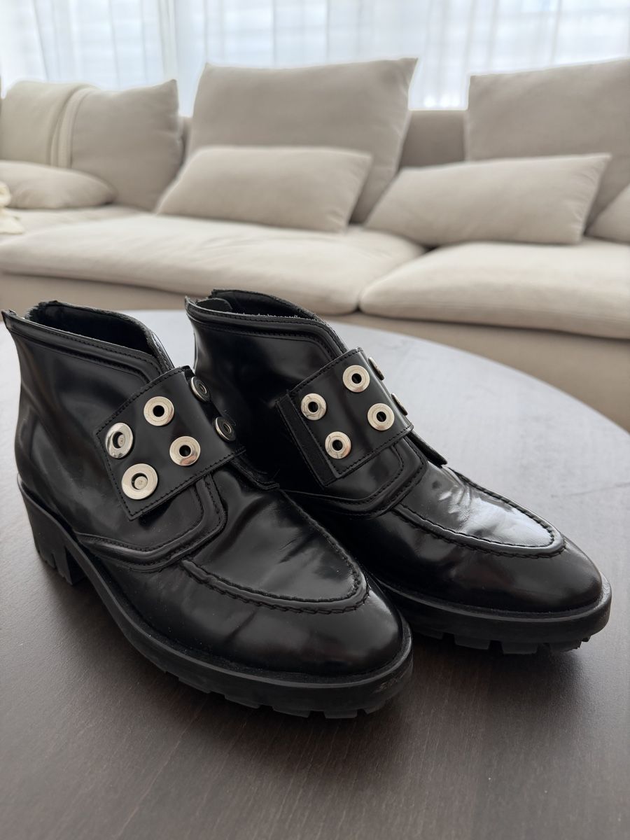 Scarpe da donna: Sandro Paris boots black leather perfect condition – Nuovo (secondo la descrizione) da Olten venduto da Solongoo