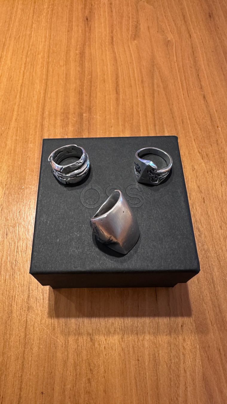 Ringe: OSS Ring Set Silver handmade ( with papers) – Gebraucht aus Zürich von ole_z2vf 9